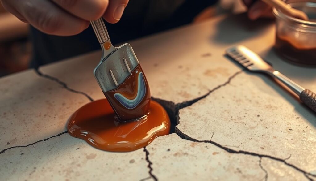 crack filling crack filling